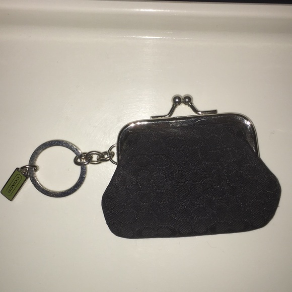 Coach Coin Purse with key ring